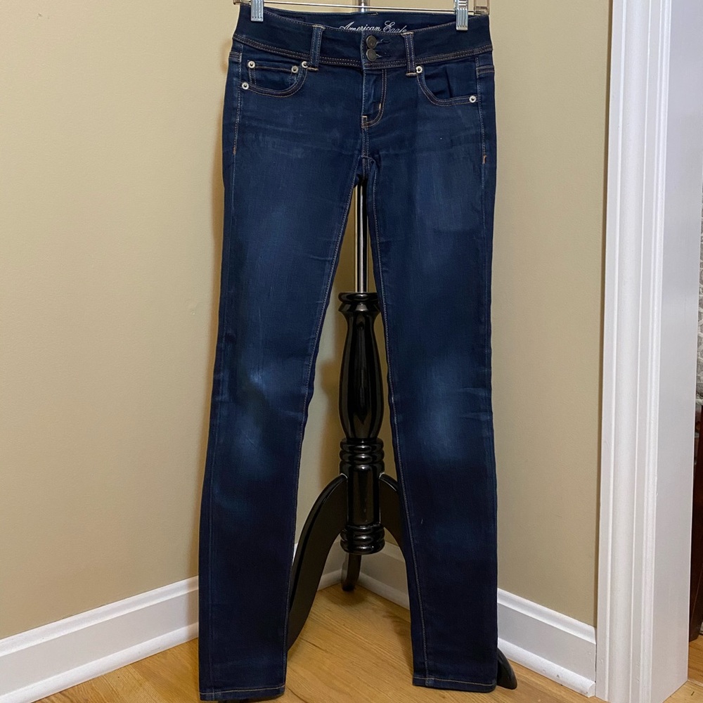 American Eagle Skinny Dark Wash Jeans